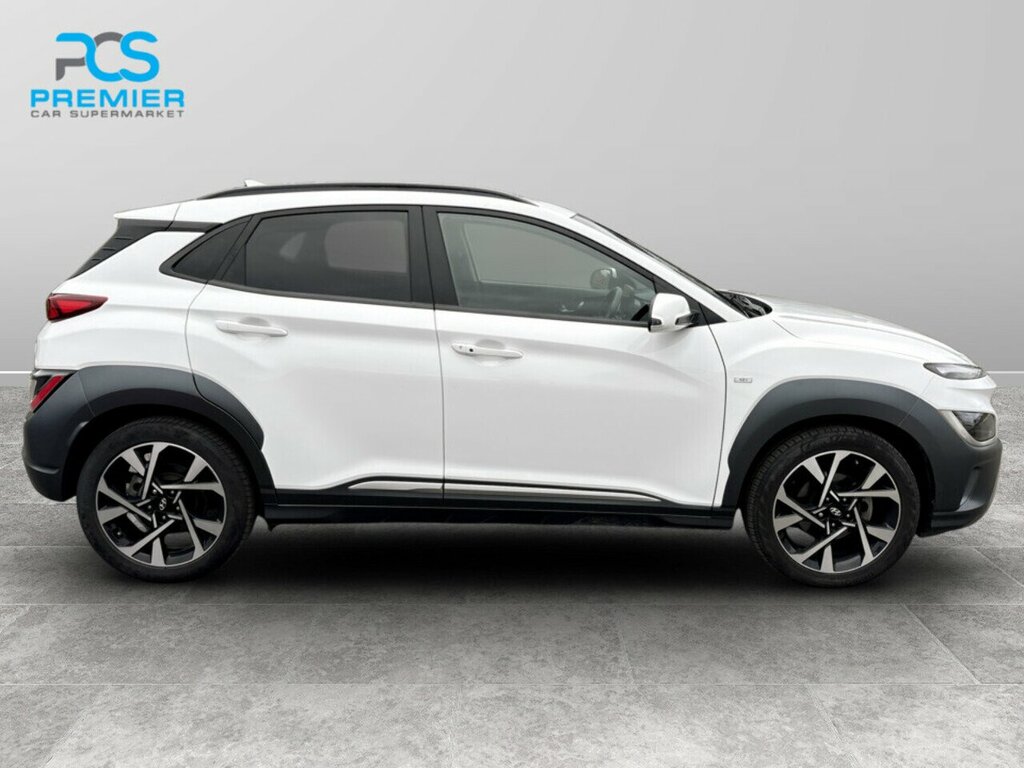 Hyundai Kona T-gdi Mhev Premium DN23HTE White #4