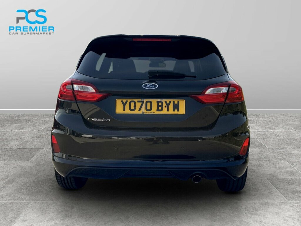 Ford Fiesta T Ecoboost St-line Edition YO70BYW Black #3
