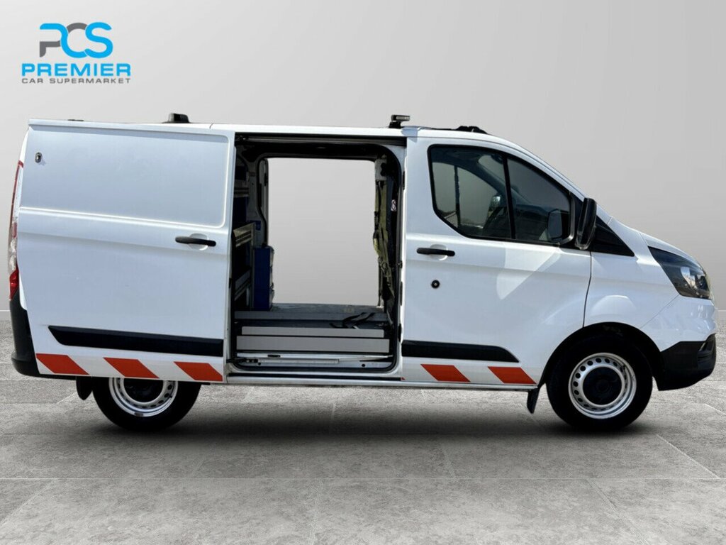 Ford Transit Custom 320 Ecoblue Leader YH21OCK White #6