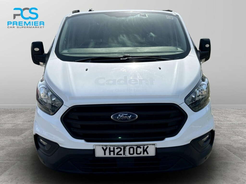 Ford Transit Custom 320 Ecoblue Leader YH21OCK White #2