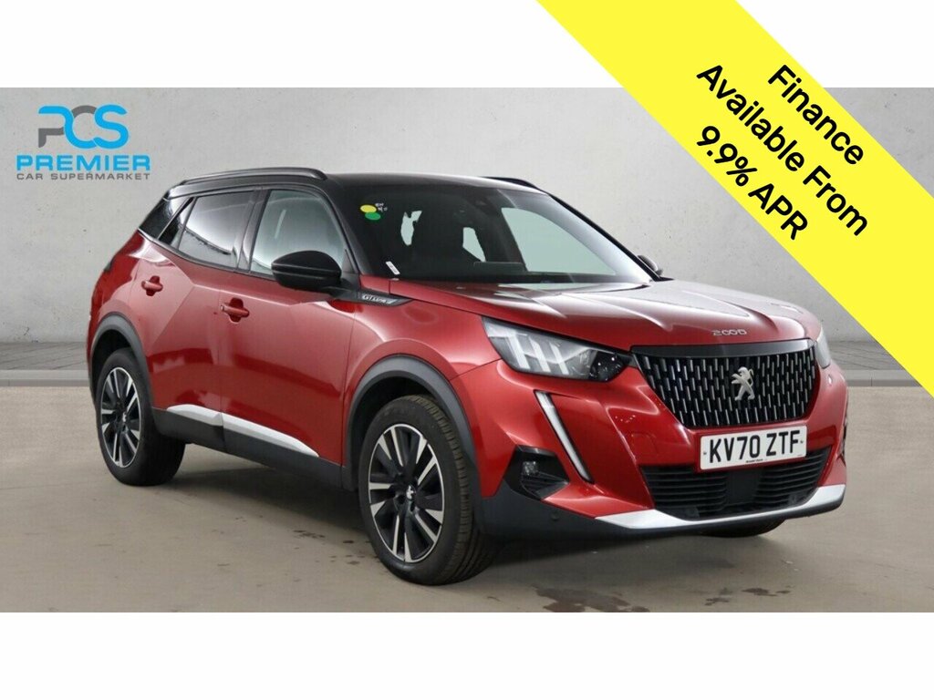 Peugeot 2008 Puretech Gt Line KV70ZTF Red