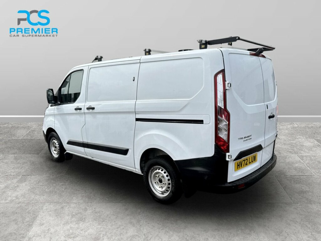 Ford Transit Custom 300 Ecoblue Leader HV72LUW White #2
