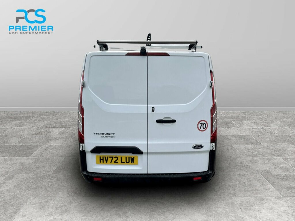 Ford Transit Custom 300 Ecoblue Leader HV72LUW White #3