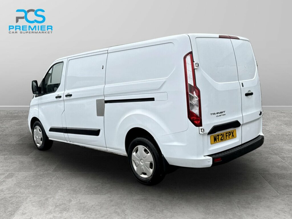 Ford Transit Custom 340 Ecoblue Trend MT21FPX White #2