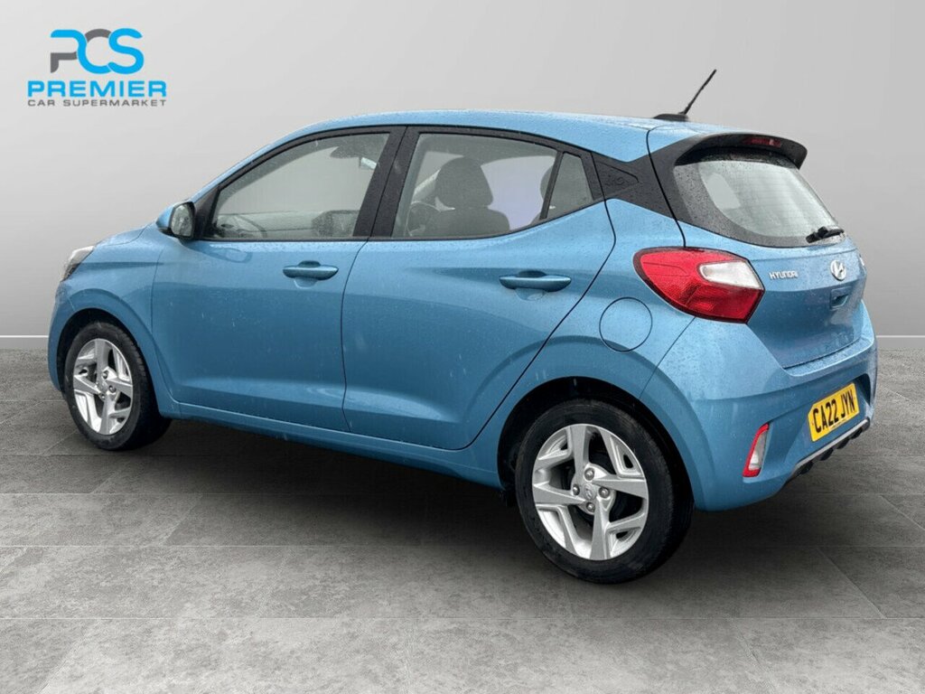 Hyundai I10 Se Connect CA22JYN Blue #5
