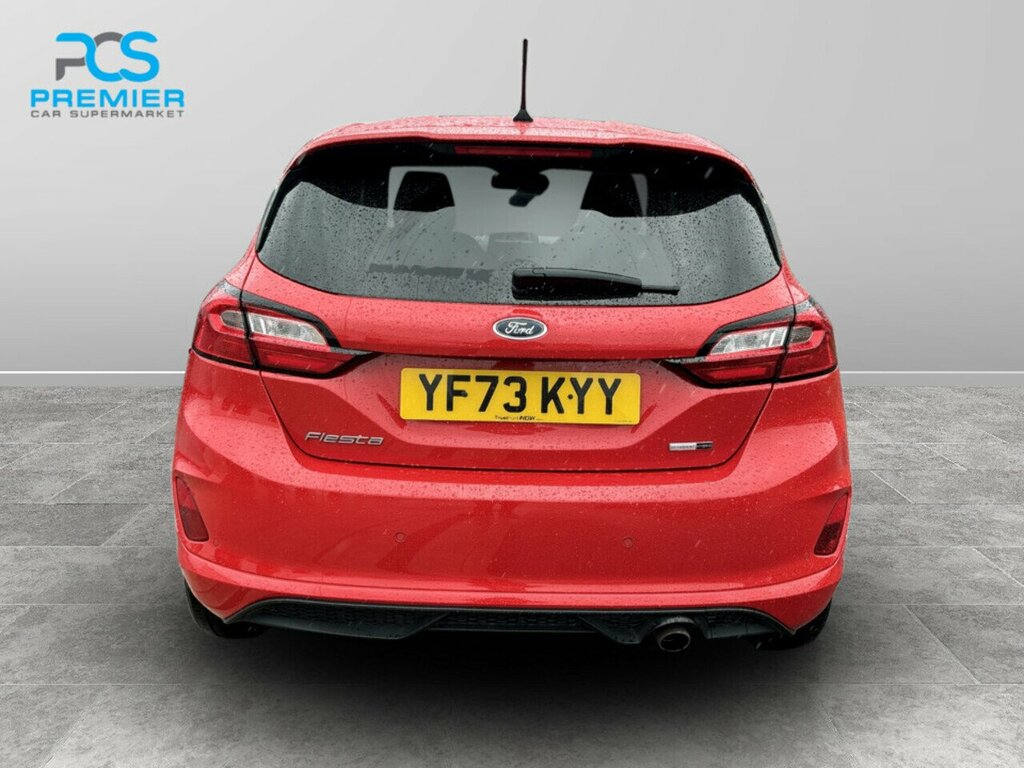 Ford Fiesta T Ecoboost Mhev St-line Edition YF73KYY Red #3