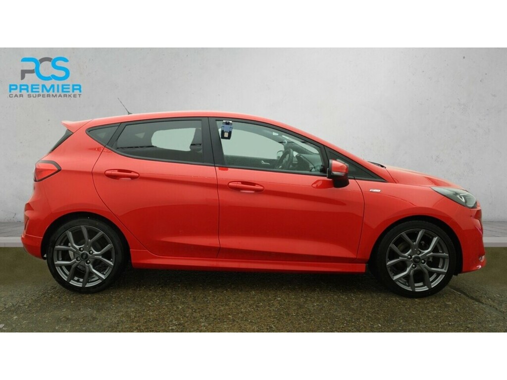 Ford Fiesta T Ecoboost Mhev St-line Edition YF73KYY Red #2