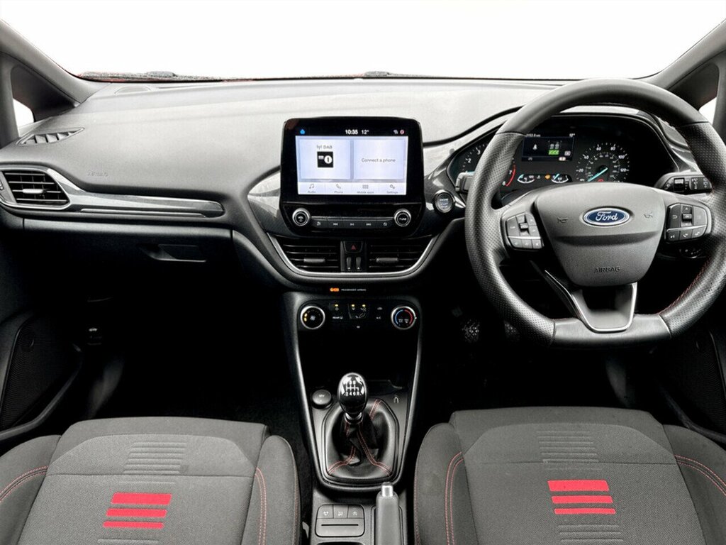 Ford Fiesta T Ecoboost Mhev St-line Edition YF73KYY Red #6