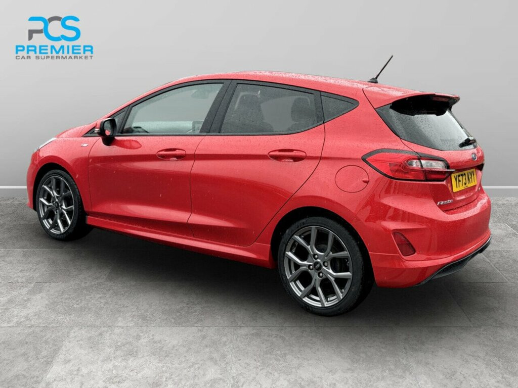 Ford Fiesta T Ecoboost Mhev St-line Edition YF73KYY Red #5