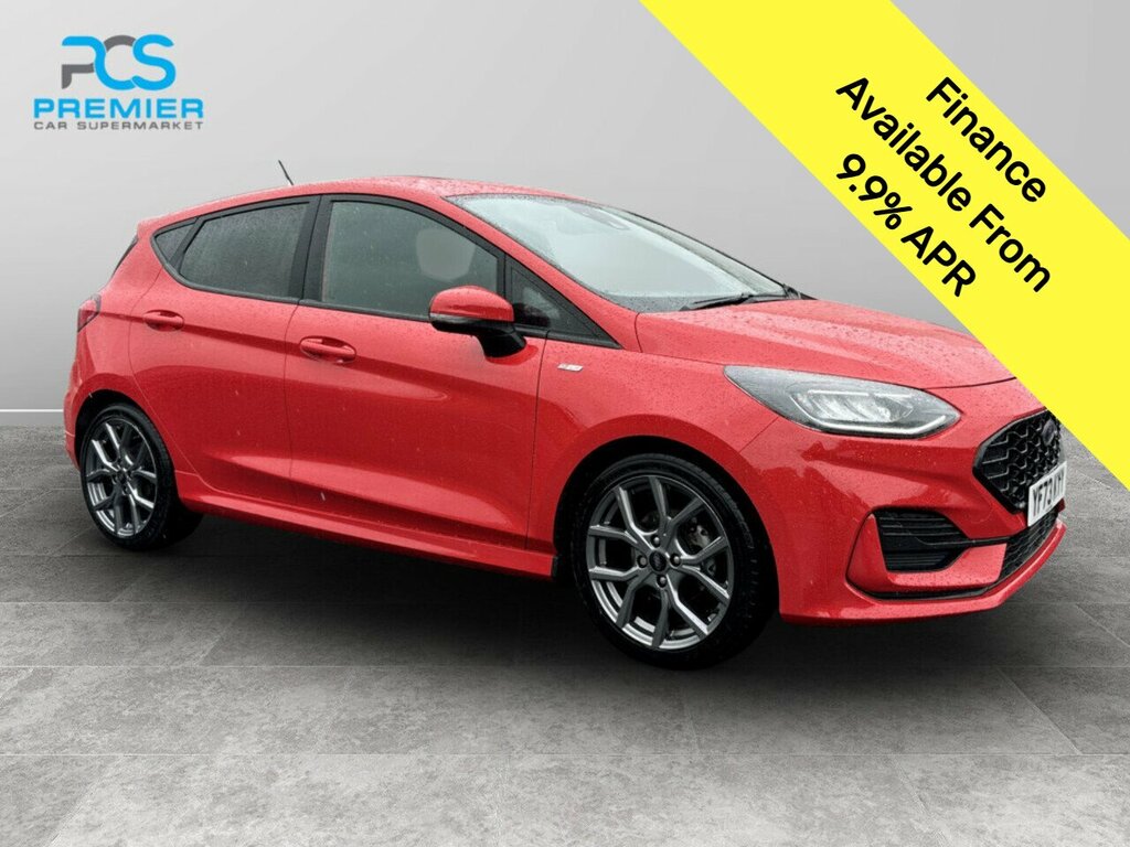Ford Fiesta T Ecoboost Mhev St-line Edition Red