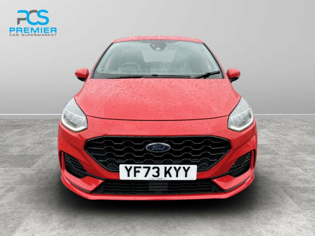 Ford Fiesta T Ecoboost Mhev St-line Edition YF73KYY Red #2