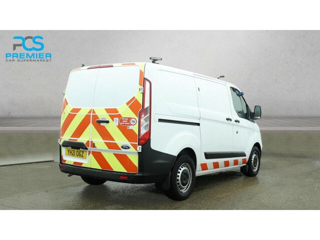 Ford Transit Custom 320 Ecoblue Leader YH21OGZ White #3