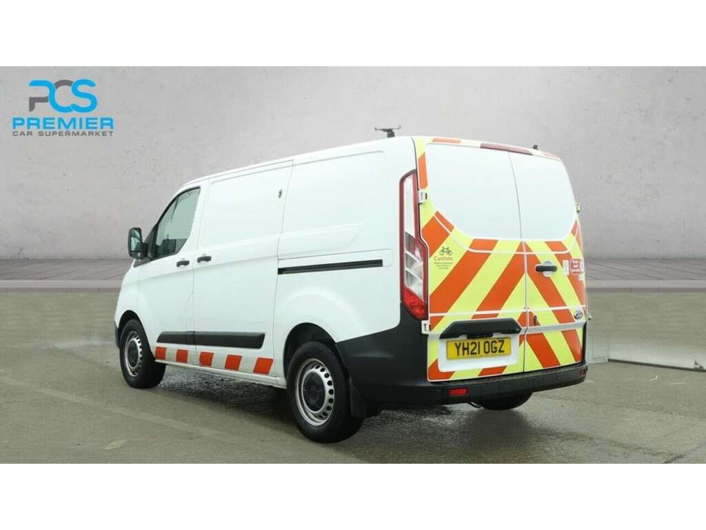 Ford Transit Custom 320 Ecoblue Leader YH21OGZ White #4