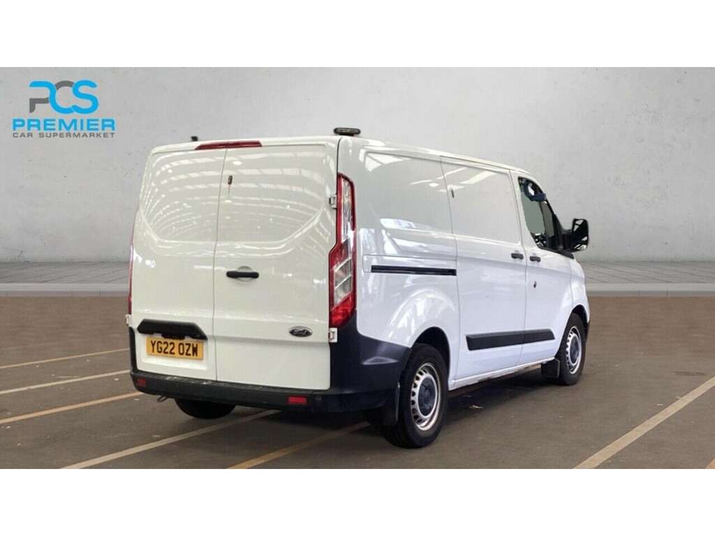 Ford Transit Custom 320 Ecoblue Leader YG22OZW White #4