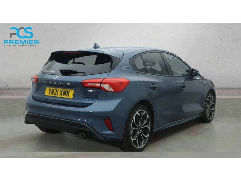 Ford Focus T Ecoboost Mhev St-line X Edition VN21XMK Blue #4
