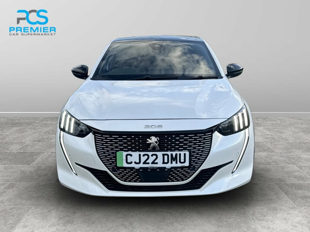 Peugeot e-208 Gt White #2