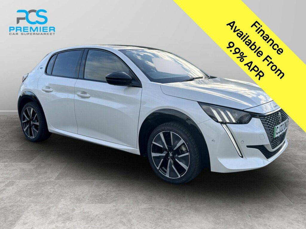 Peugeot e-208 Gt White