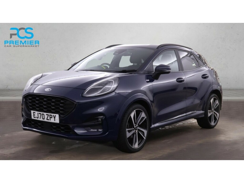 Ford Puma T Ecoboost Mhev St-line X EJ70ZPY Blue #6