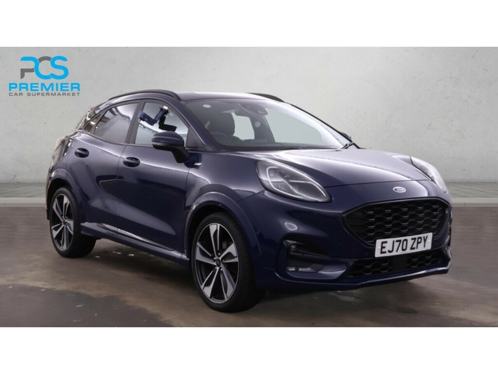 Ford Puma T Ecoboost Mhev St-line X Blue