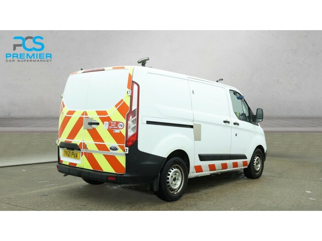 Ford Transit Custom 320 Ecoblue Leader YH21PUA White #4