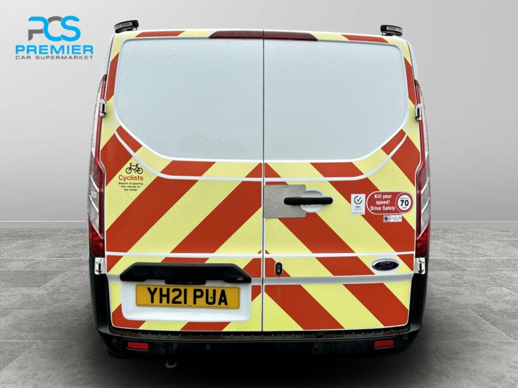Ford Transit Custom 320 Ecoblue Leader YH21PUA White #3