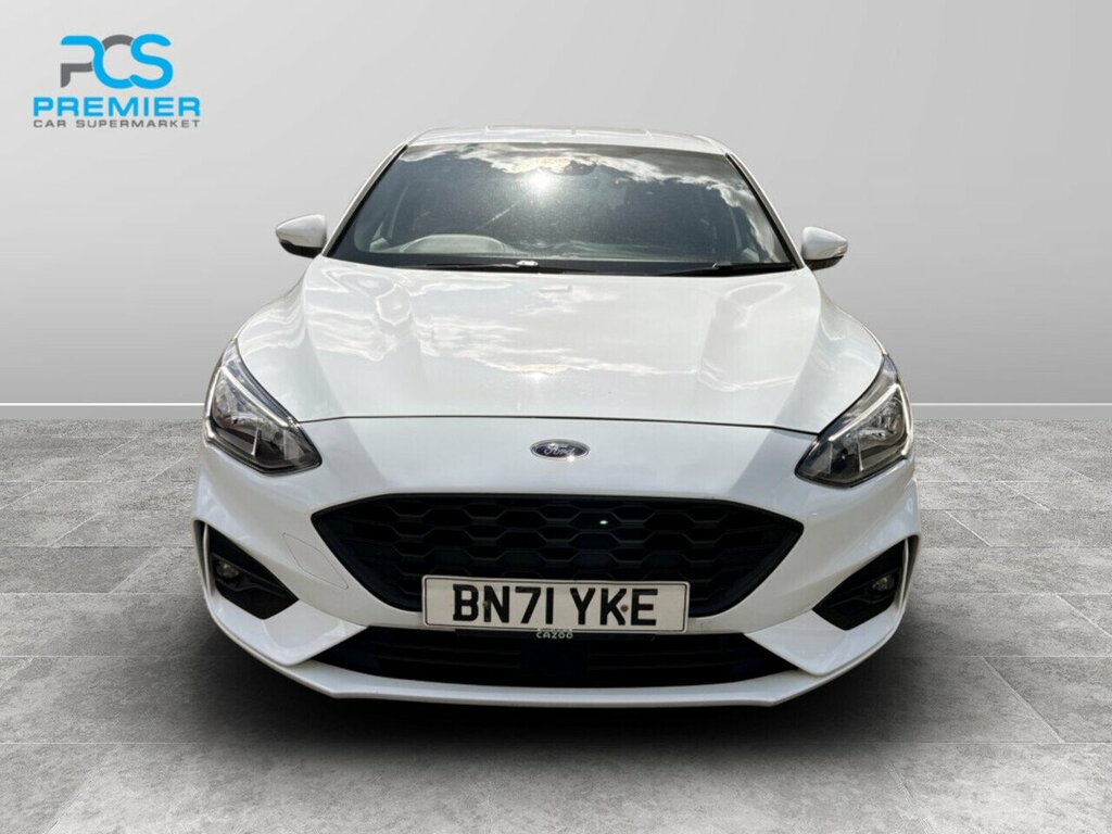 Ford Focus T Ecoboost St-line Edition BN71YKE White #2
