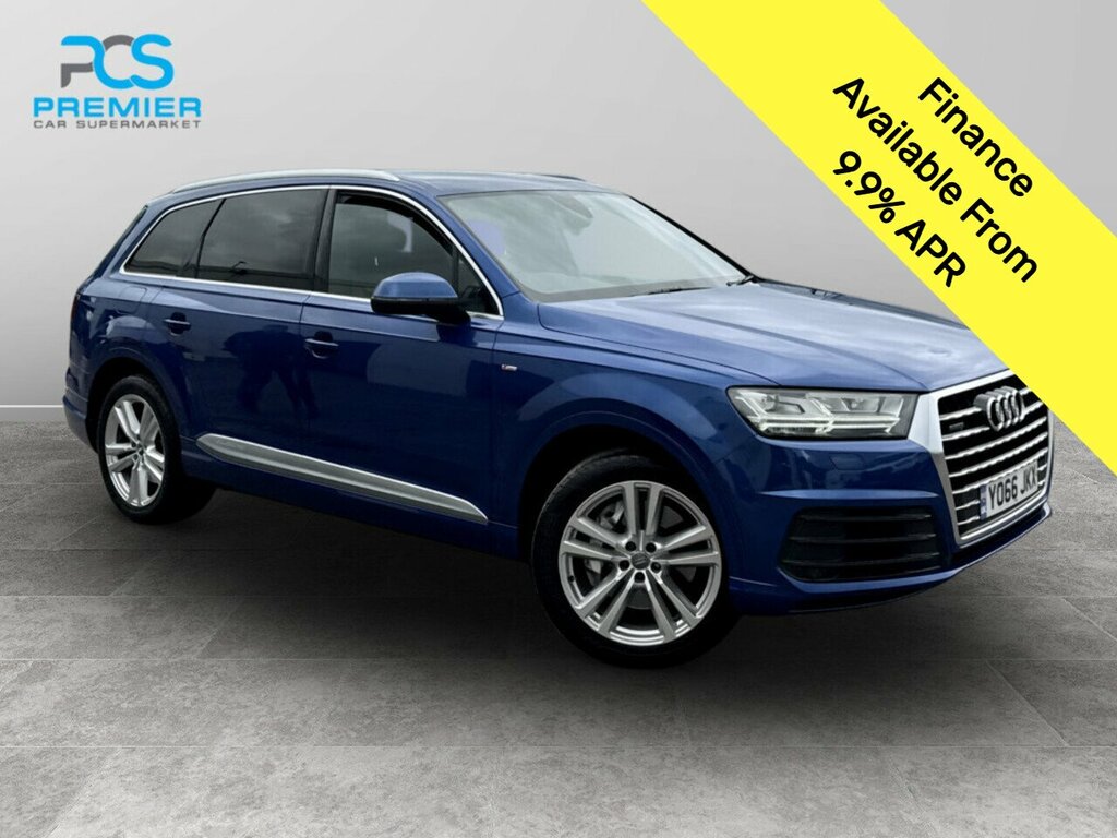 Audi Q7 Tdi V6 S Line Blue