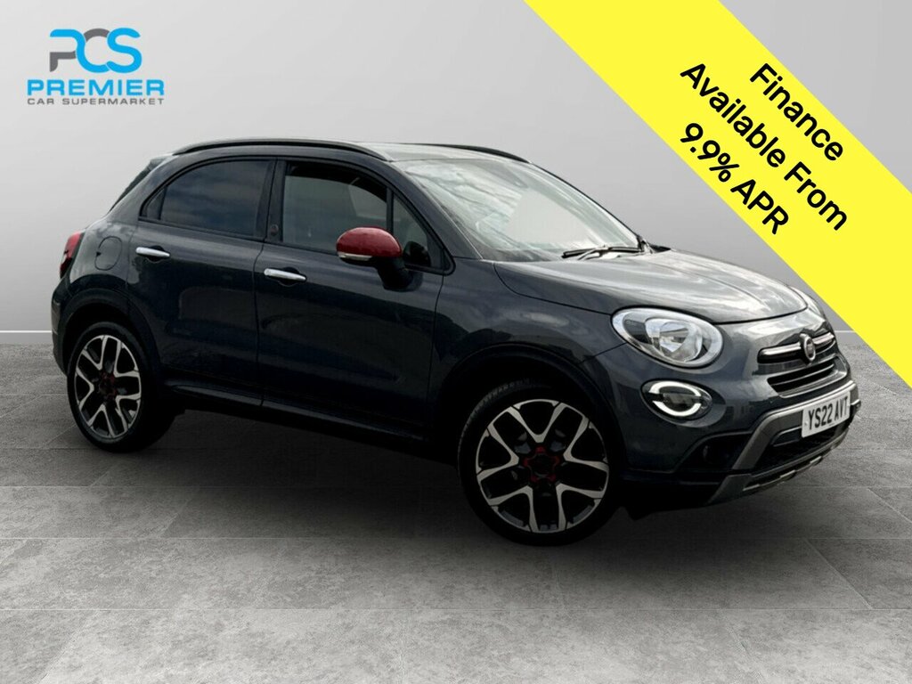 Fiat 500X Firefly Turbo Red Grey