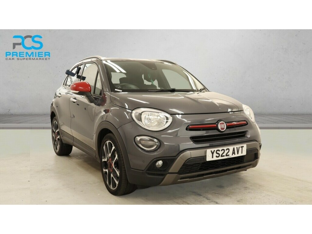 Fiat 500X Firefly Turbo Red Grey