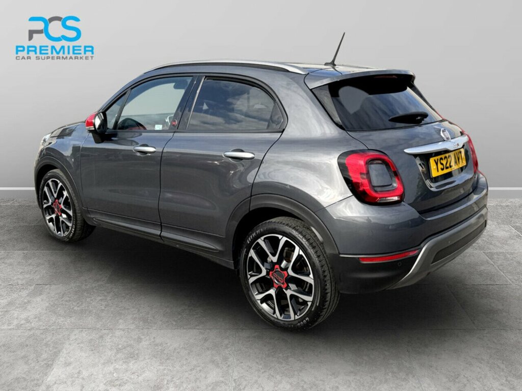 Fiat 500X Firefly Turbo Red Grey #2