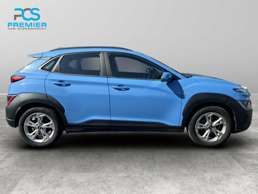 Hyundai Kona T-gdi Mhev Se Connect DV23XUJ Blue #4