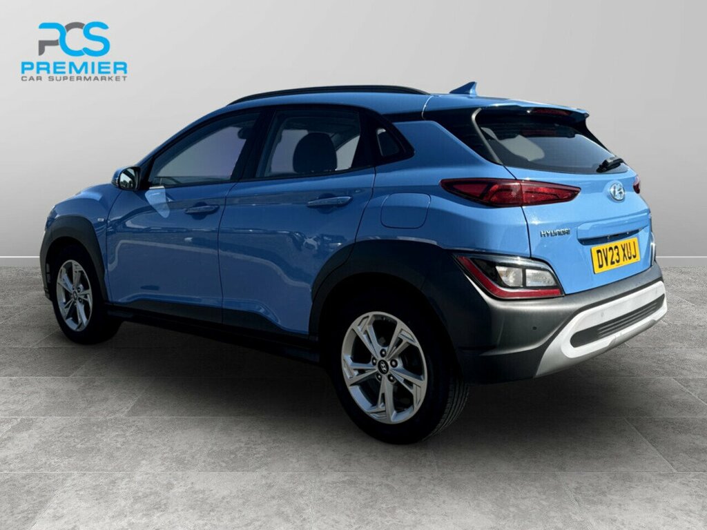 Hyundai Kona T-gdi Mhev Se Connect DV23XUJ Blue #5