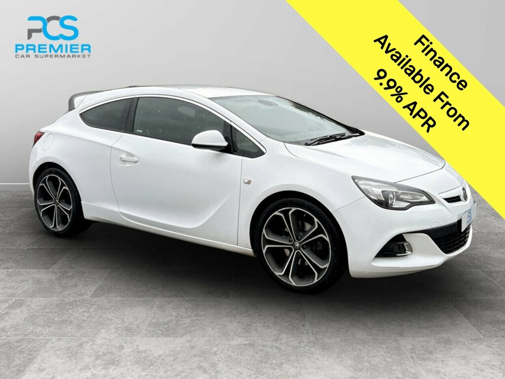 Vauxhall Astra GTC I Turbo Limited Edition White