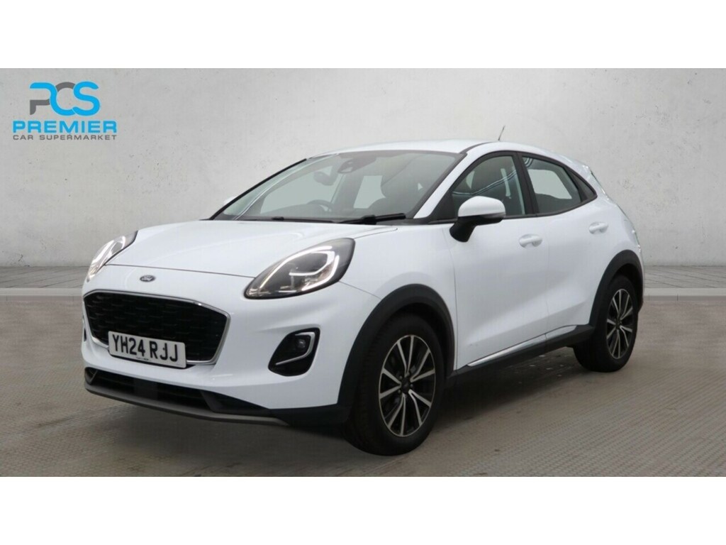 Ford Puma T Ecoboost Mhev Titanium White #2