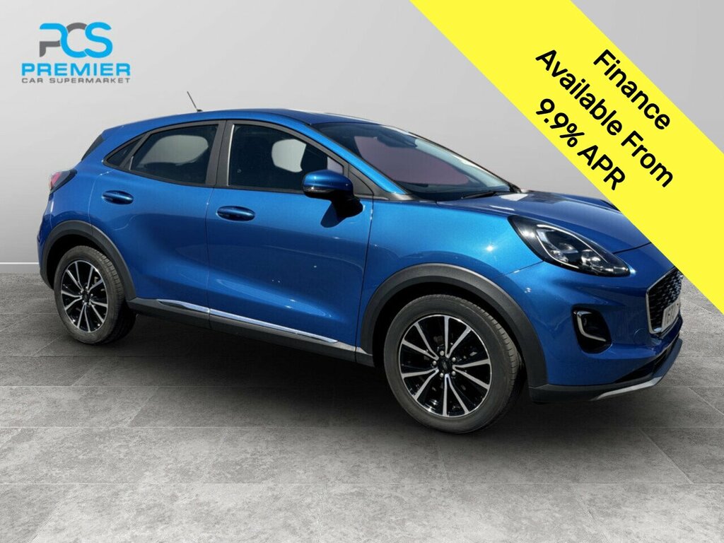 Ford Puma T Ecoboost Mhev Titanium YC73HYA Blue