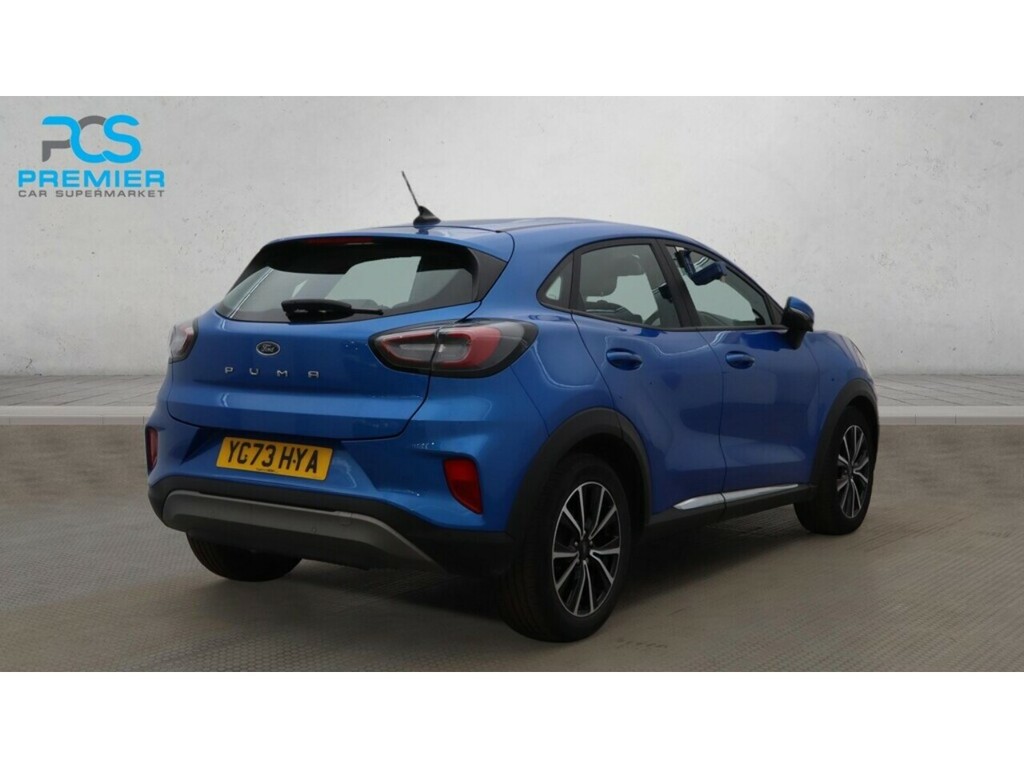 Ford Puma T Ecoboost Mhev Titanium YC73HYA Blue #4