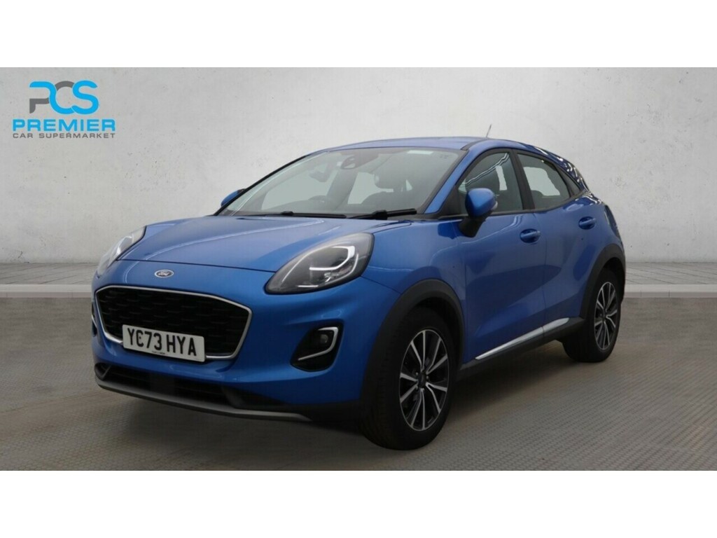 Ford Puma T Ecoboost Mhev Titanium YC73HYA Blue #2