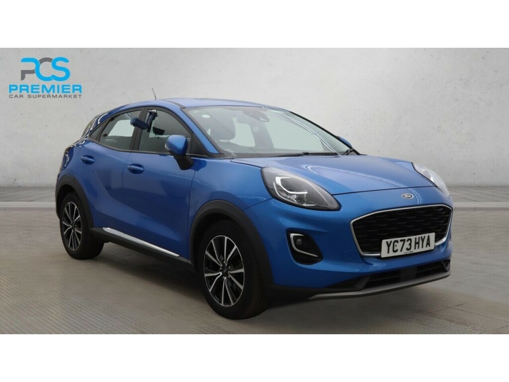 Ford Puma T Ecoboost Mhev Titanium YC73HYA Blue