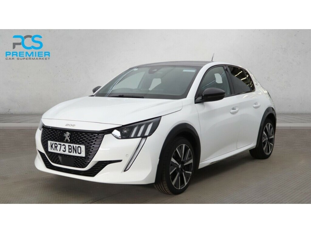 Peugeot 208 Puretech Gt White #2