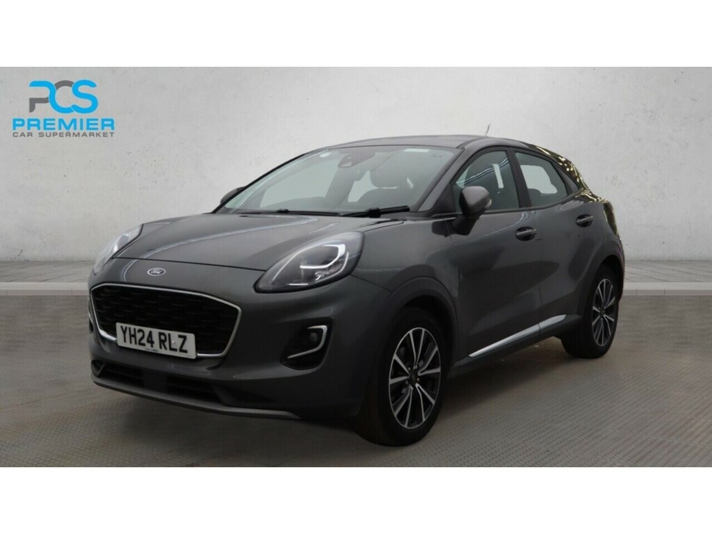 Ford Puma T Ecoboost Mhev Titanium YH24AOK White #4