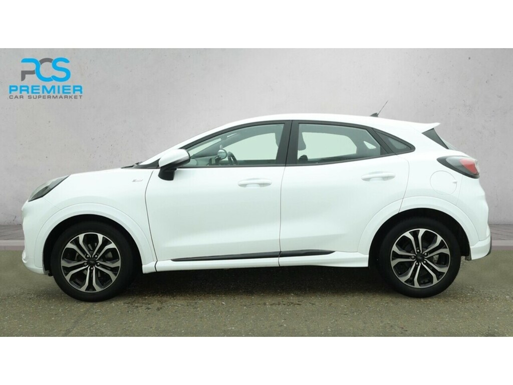 Ford Puma T Ecoboost Mhev St-line YH24RHY White #6