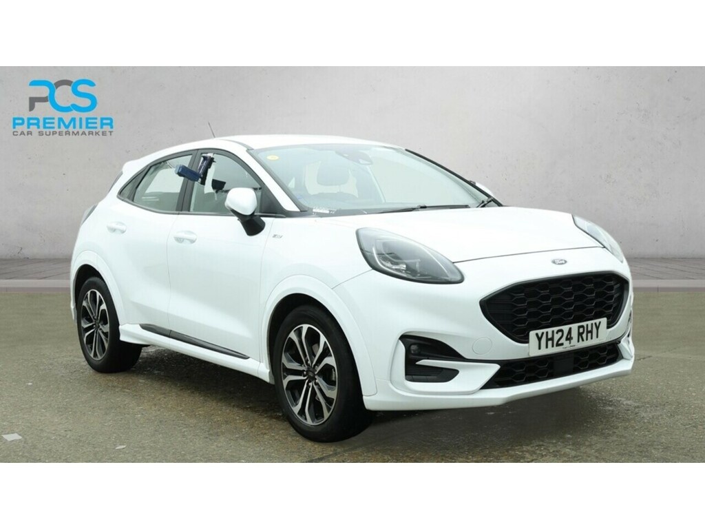 Ford Puma T Ecoboost Mhev St-line YH24RHY White