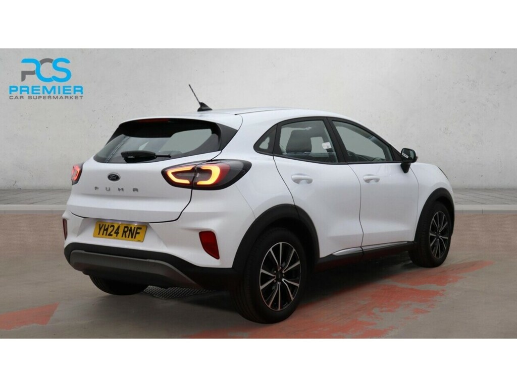 Ford Puma T Ecoboost Mhev Titanium YH24RNF White #4