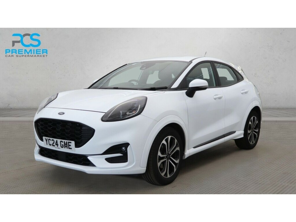 Ford Puma T Ecoboost Mhev St-line White #2