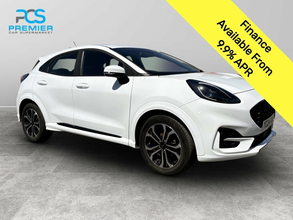Ford Puma T Ecoboost Mhev St-line White