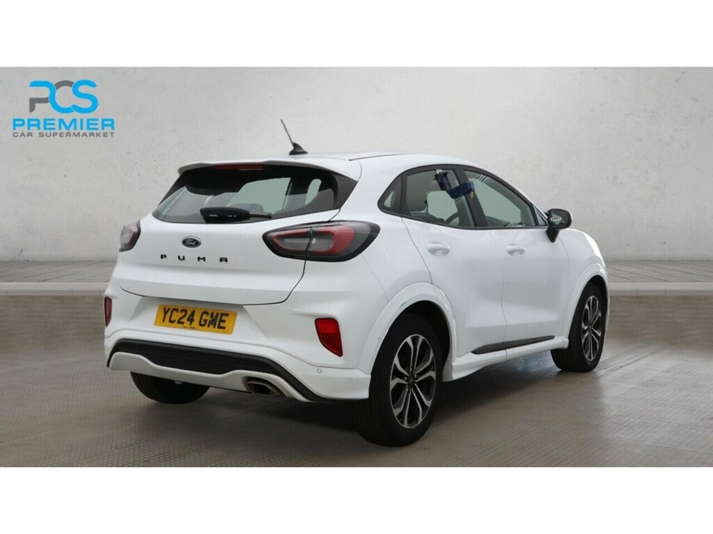 Ford Puma T Ecoboost Mhev St-line White #4