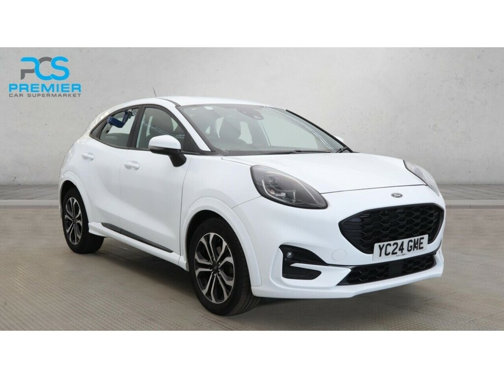Ford Puma T Ecoboost Mhev St-line White