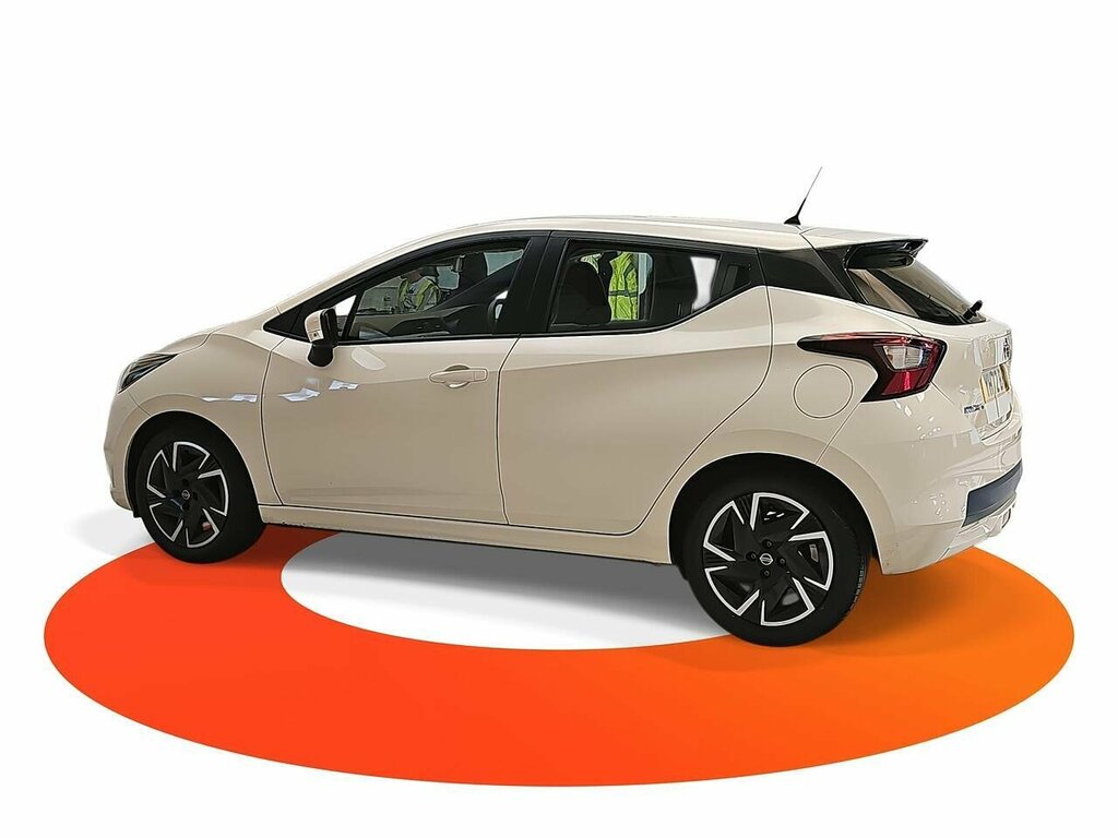 Nissan Micra Ig-t Acenta White #5
