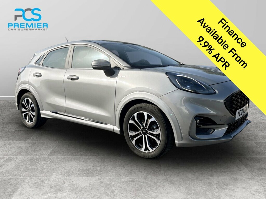 Ford Puma T Ecoboost Mhev St-line Silver