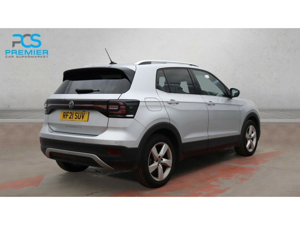 Volkswagen T-Cross Tsi Sel Silver #4